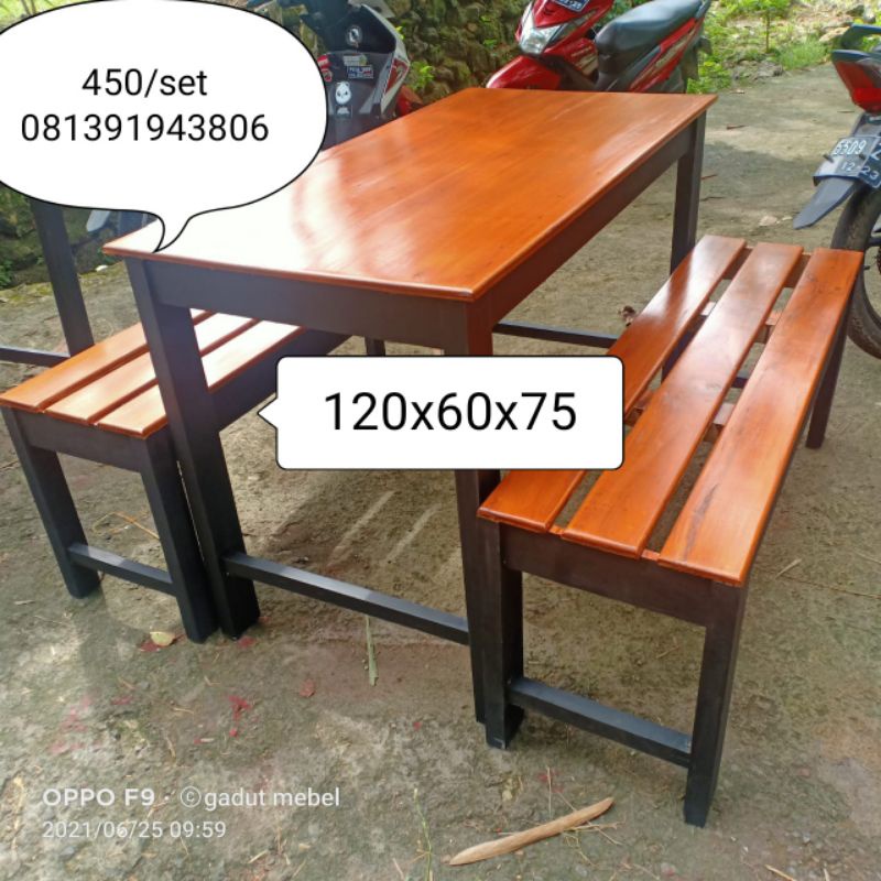 meja kursi warung makan serbaguna