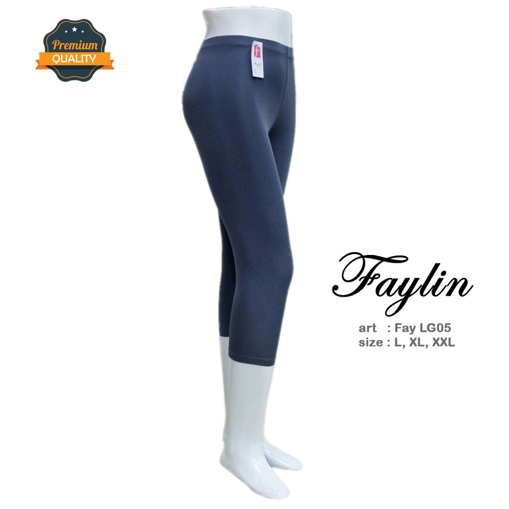 FAYLIN | Leging 7/8 Dewasa Model Celana Ketat art Fay LG05