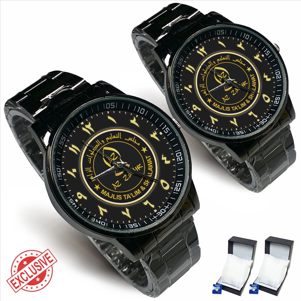 Jam Tangan Rantai Couple AZ ZAHIR MAJLIS TA'LIM 1 (Limited Edition)