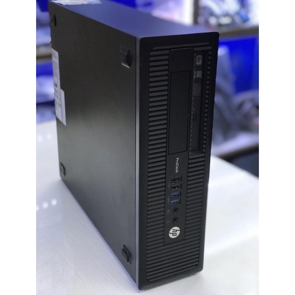 CPU MURAH HP PRODESK 600 G1 SFF CORE i3 4150 RAM DDR3 4GB SSD 128GB LIKE NEW