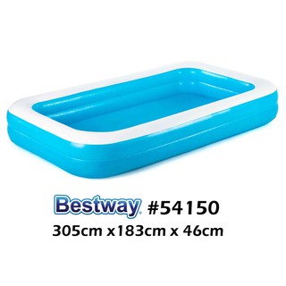 Bestway 54009 Kolam Renang Karet Anak Ukuran Jumbo 305 cm ...