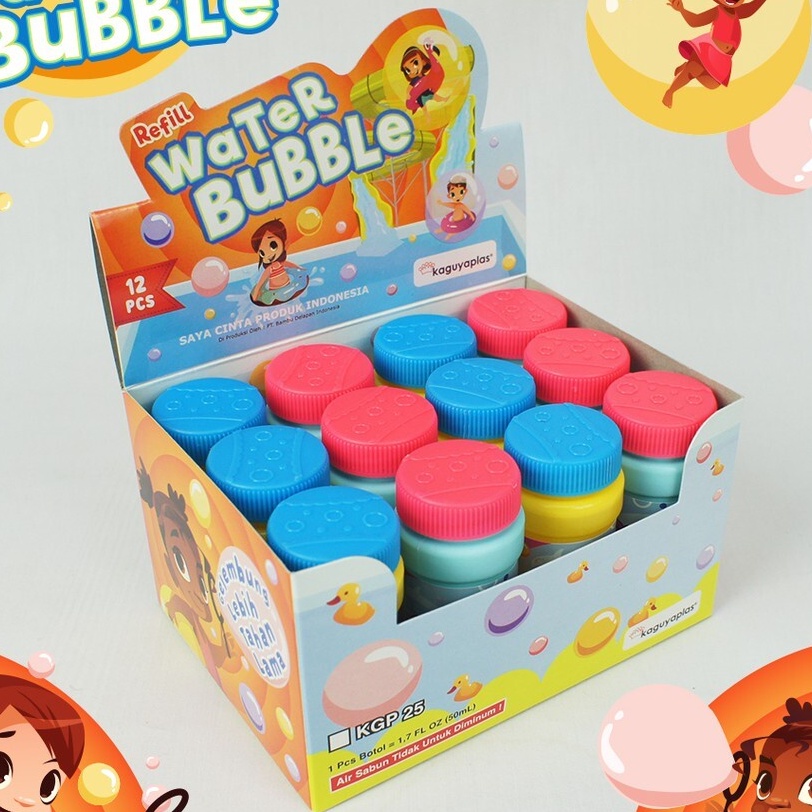 YGtoys Mainan Anak Isi Ulang Gelembung Balon Refill Bubble Camera Gun Bubble Water Concentrate
