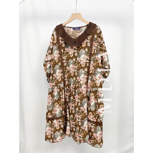 MDLV ~ 1999# Carolien Floral Mini Dress Import