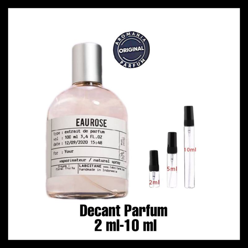 Decant Parfum Labcitane EAUROSE EDP