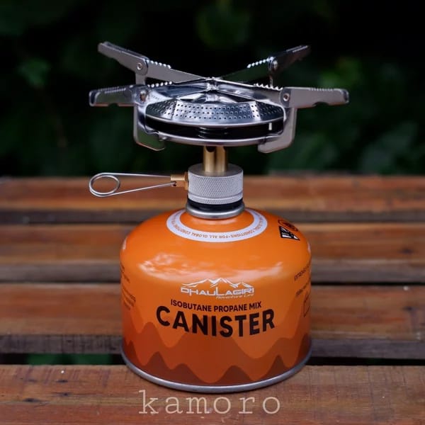 Kompor Ultralight kompor Camping Ultralight canister