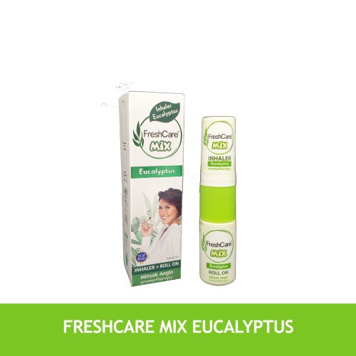 Fresh Care Mix Minyak Angin Aromatherapy Citrus Inhaler + Roll On