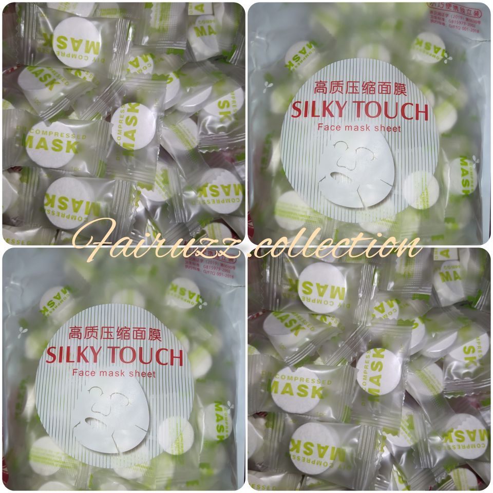 (DIY) Compressed Mask / Sheet Mask Silky Touch
