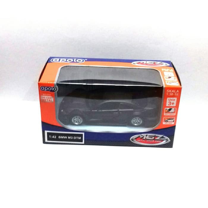 Diecast Apolo MSZ BMW M3 DTM Hitam