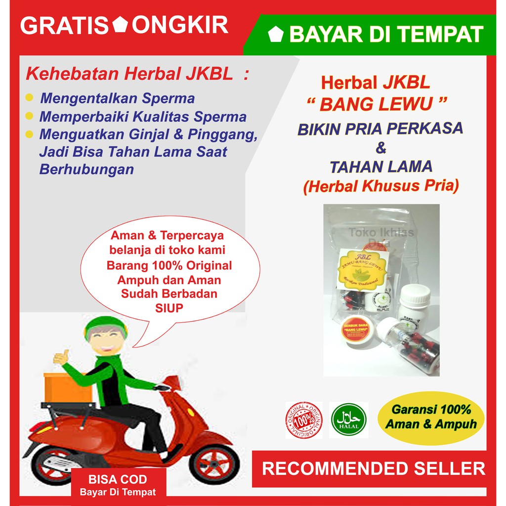 Obat/HERBAL/Obat Kuat Pria/Obat Pria Perkasa/Herbal Memperkuat Sperma/Menguatkan Ginjal & Pinggang