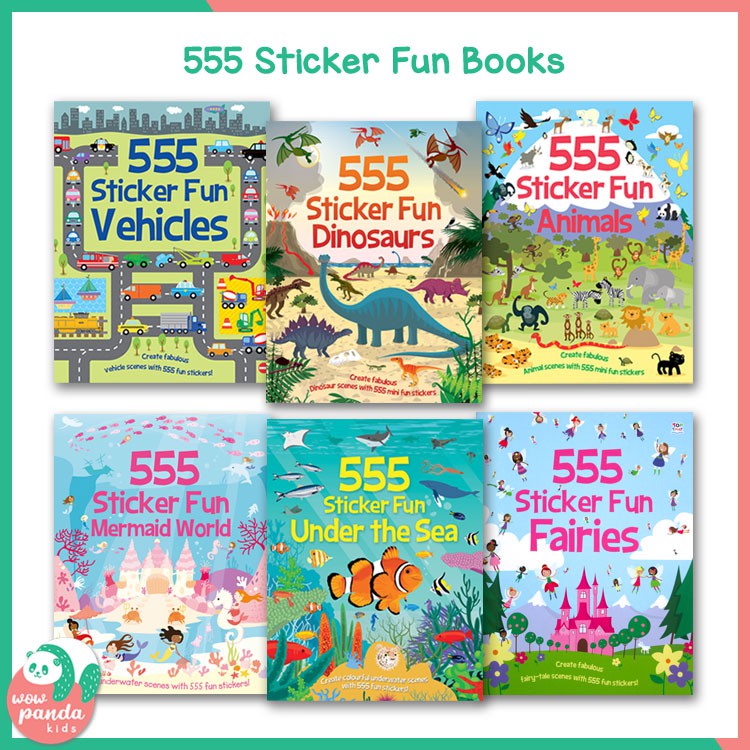 

555 Fun Sticker Book (WP)