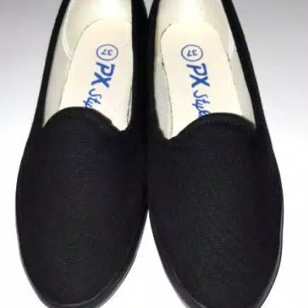 Sepatu Kanvas PX Style Slip On (098) / Flat Women Shoes / Sepatu  Kanvas Wanita no