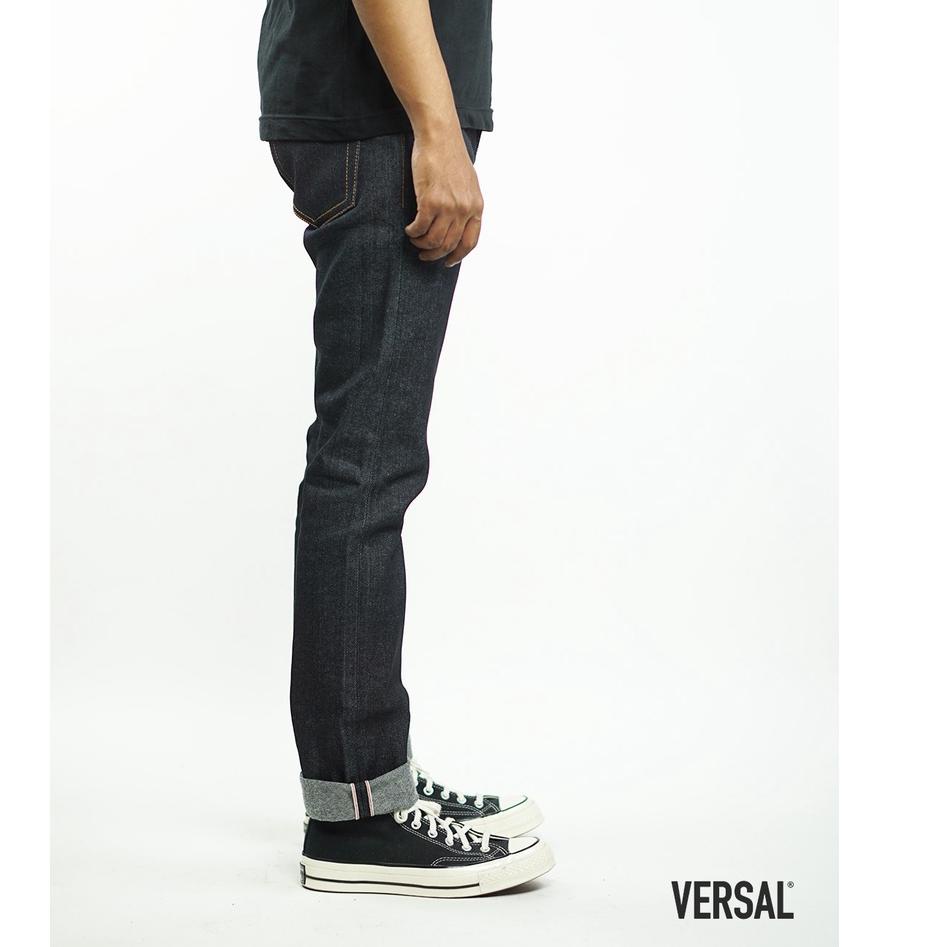 [KODE ZCVSU] VERSAL - SELVEDGE ACCENT INDIGO DENIM 13OZ - MORFEM (RS)