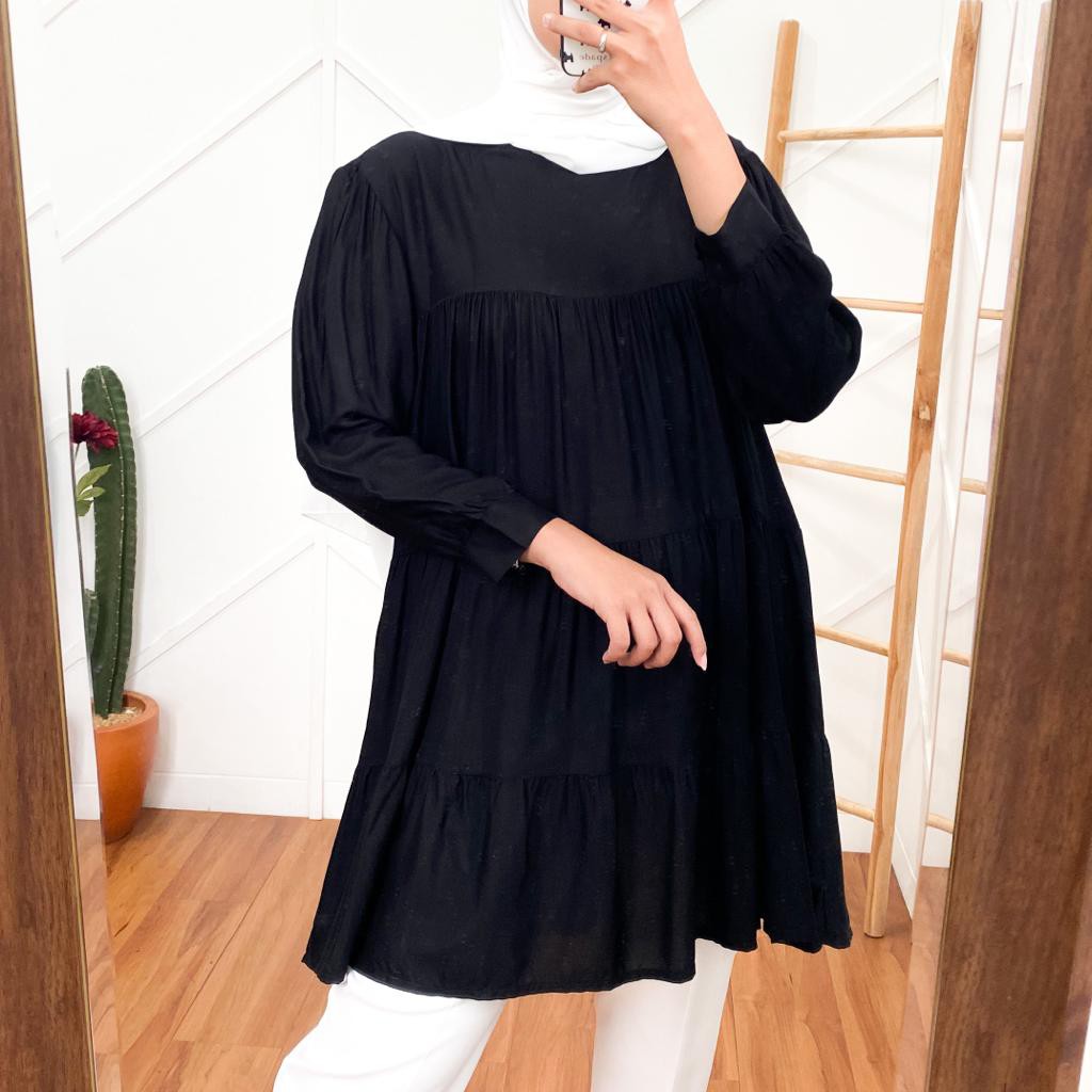 YURIKO BLOUSE - blouse korea / korean style / daily blouse / blouse hits / grosir blouse