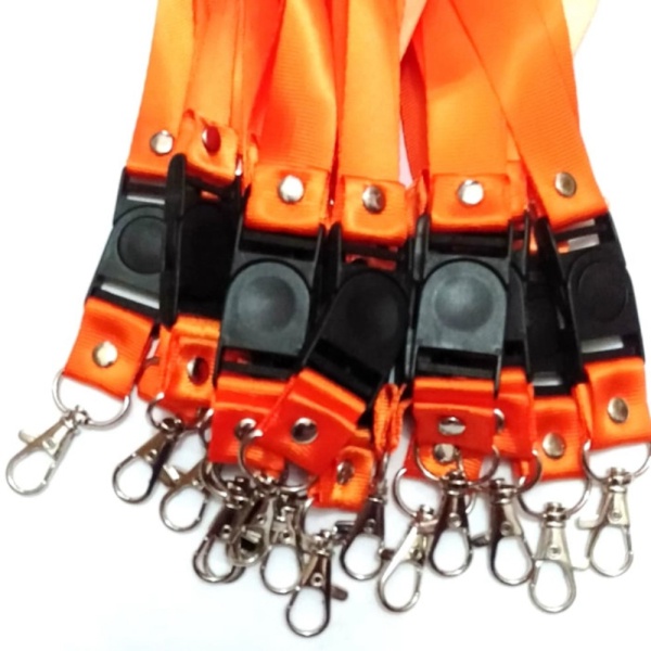 

Stock Terakhir Tali lanyard tali id card 2cm stopper - Orange Multika jaya shopee