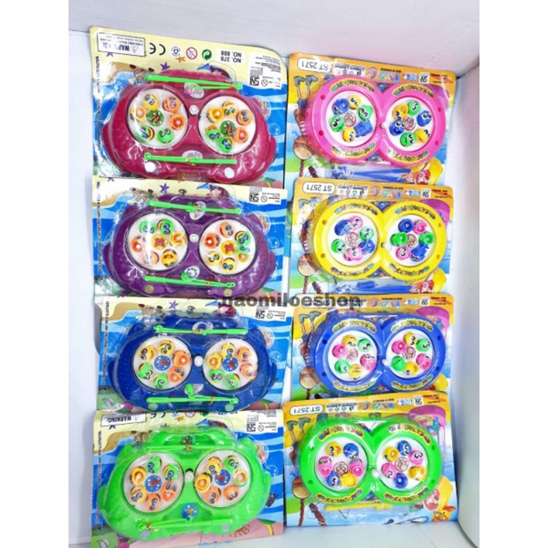 Mainan anak Fishing game mainan pancing ikan mainan anak laki laki  pancingan GIGI & PUTAR-5