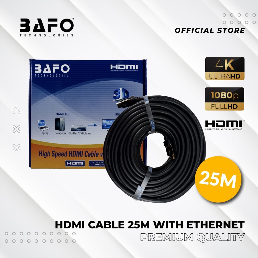 Kabel HDMI BAFO 25 Meter