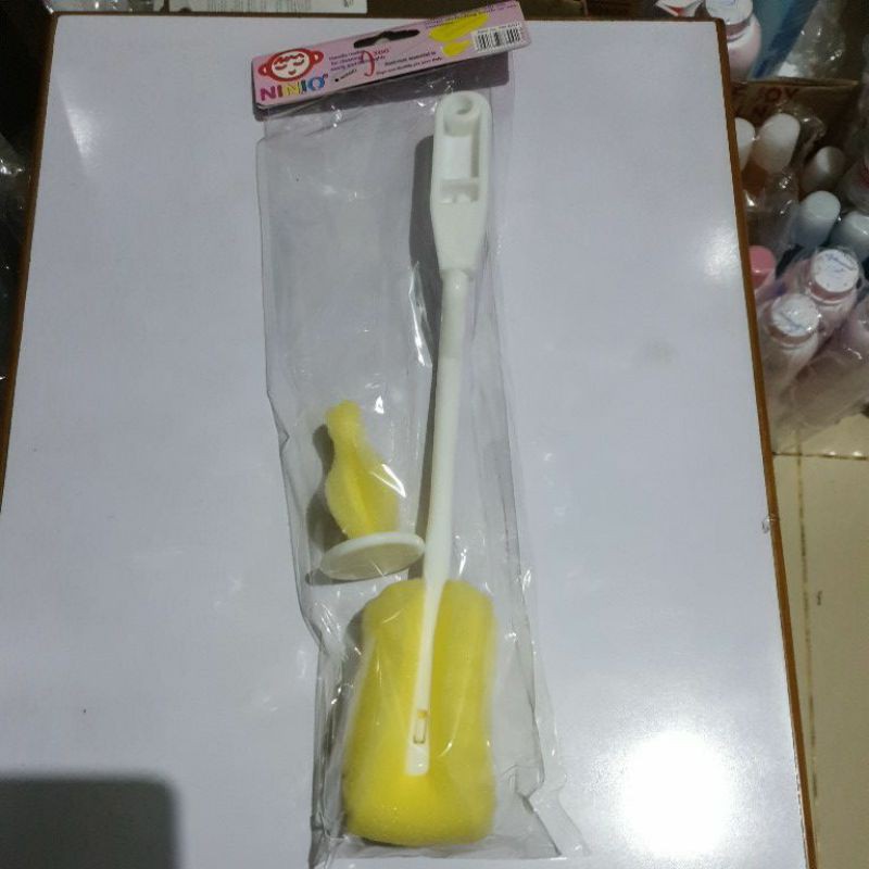 Ninio sikat botol sponge 6001