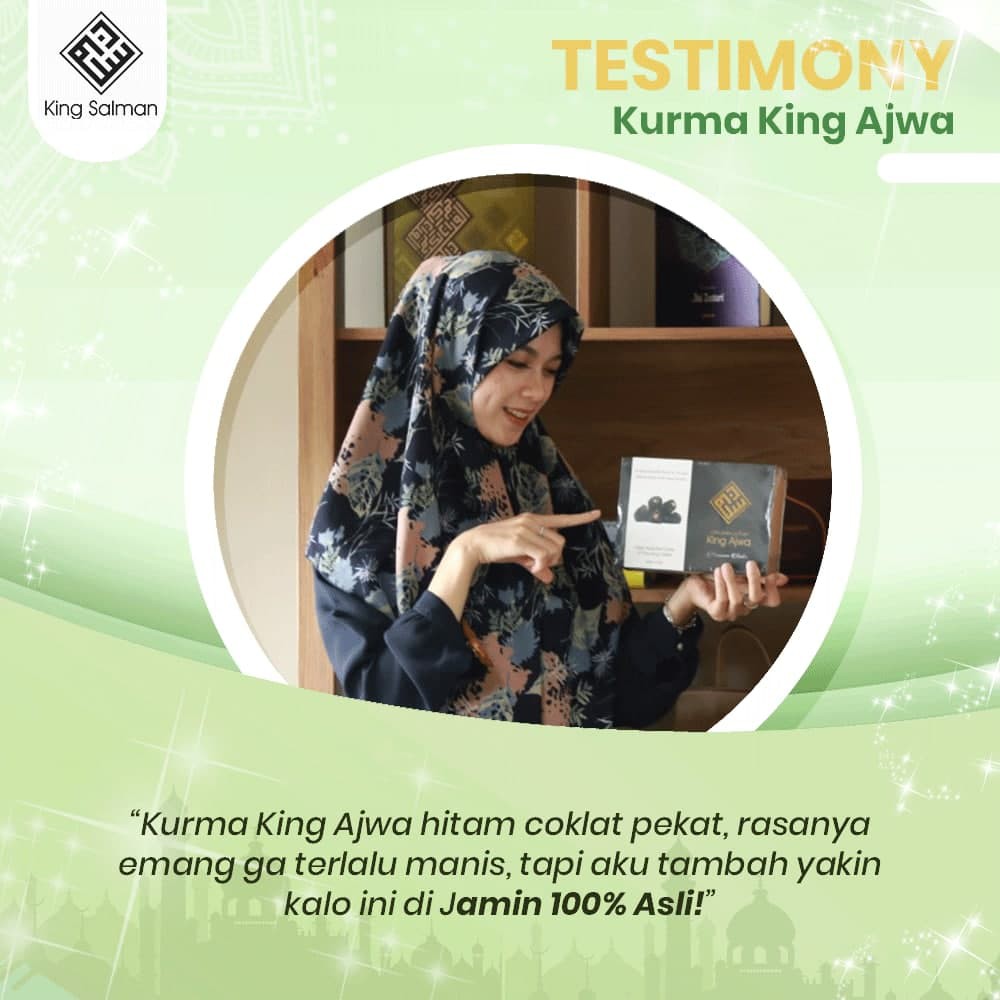 

Kurma Ajwa Asli King Ajwa Original