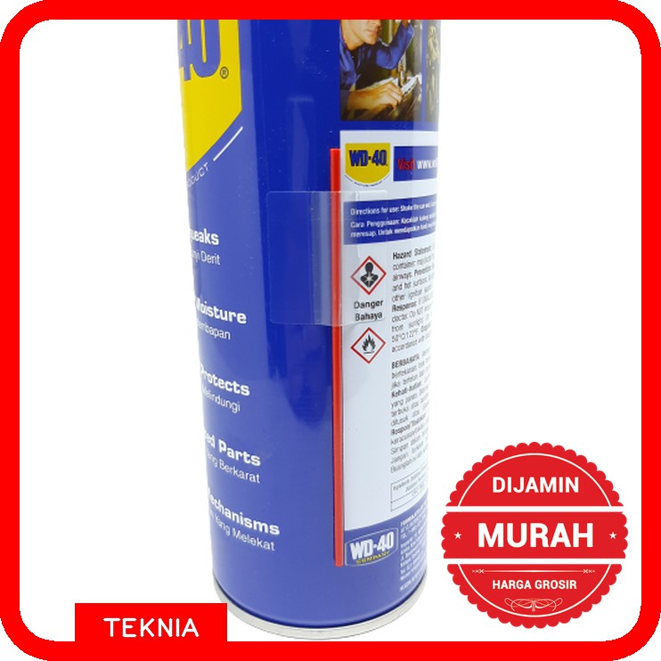 WD-40 Multi Use Product 412ml - Minyak Pelumas / Pelindung Logam Besi Anti Karat