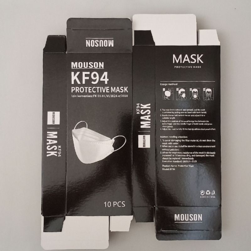 box kosong masker kf94 careion BOX ONLY for isi 10 masker
