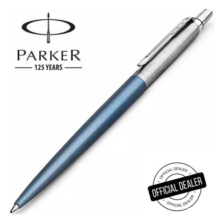 

Pulpen PARKER JOTTER WATERLOO BLUE BallPoint Original AUTHORIZED