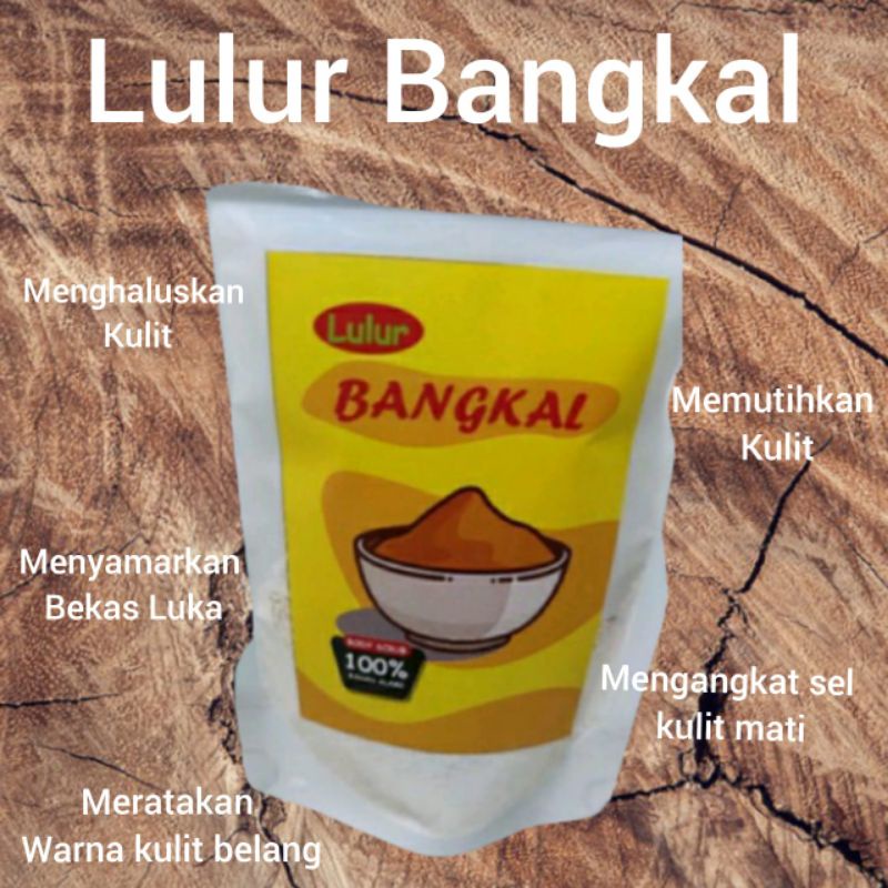 LULUR REMPAH KAYU BANGKAL / LULUR PEMUTIH / KAYU BANGKAL / LULUR VIRAL / LULUR ORGANIK PEMUTIH-Lulur bangkal