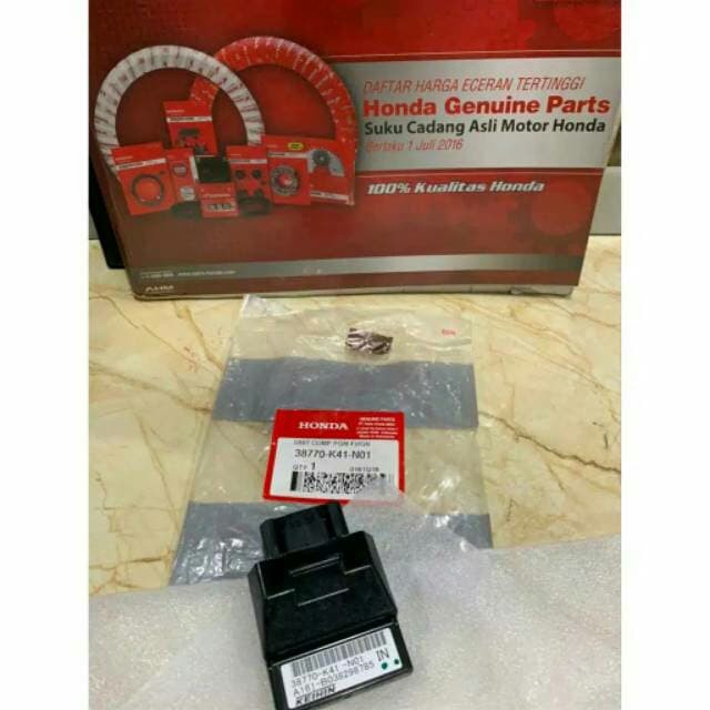 Ex CDI ECU SUPRA 125 FI INJEKSI 14 ASLI ORI HONDA 38770-K41-N01