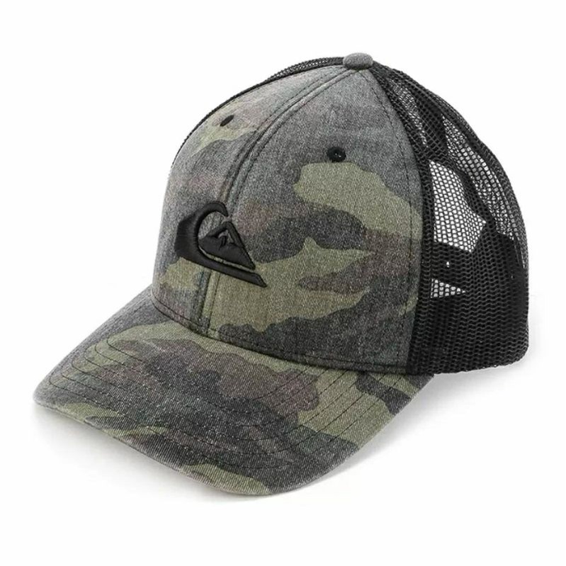 Topi Quiksilver Army Camo Original