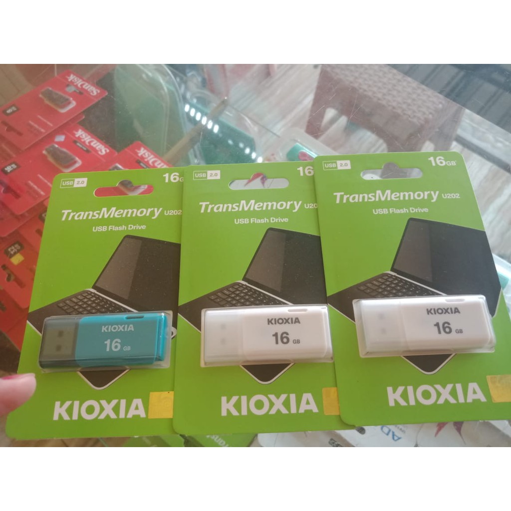 FLASH DISK KIOXIA 16GB  GARANSI 100% TERMURAH  PROMO FLASH DISK KIOXIA