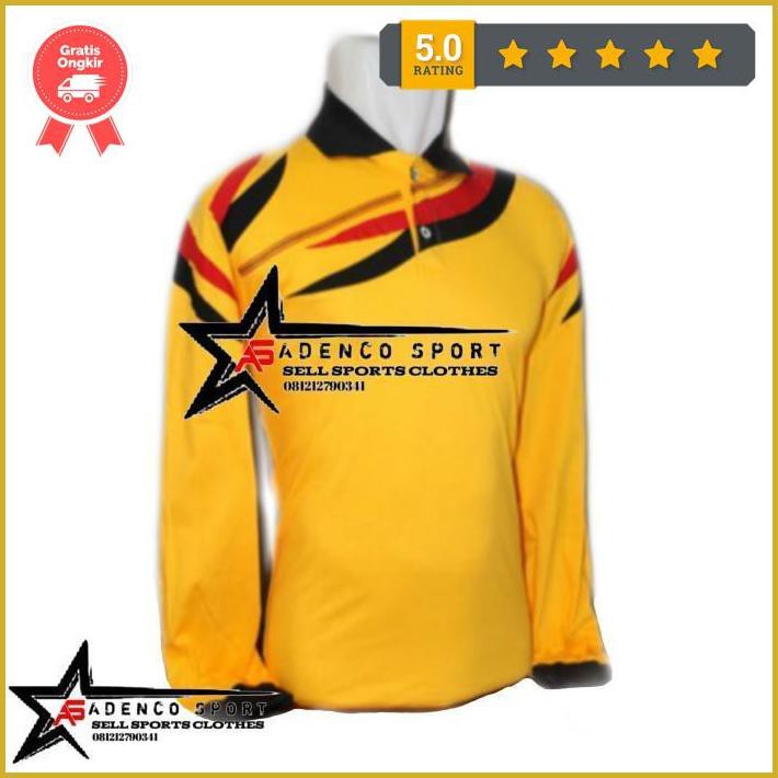 Kaos Seragam Olahraga | Baju Seragam Olahraga - Kuning, M Limited