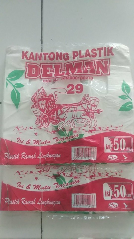 Isi50pc Hd29 Ramah Lingkungan Kantong Plastik Kresek Go Green Save Our Cinta Sayang Jaga Planet Bumi