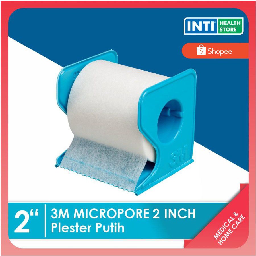 3M | Micropore 2 Inch | Plester Putih | Plester Roll | Plester Luka