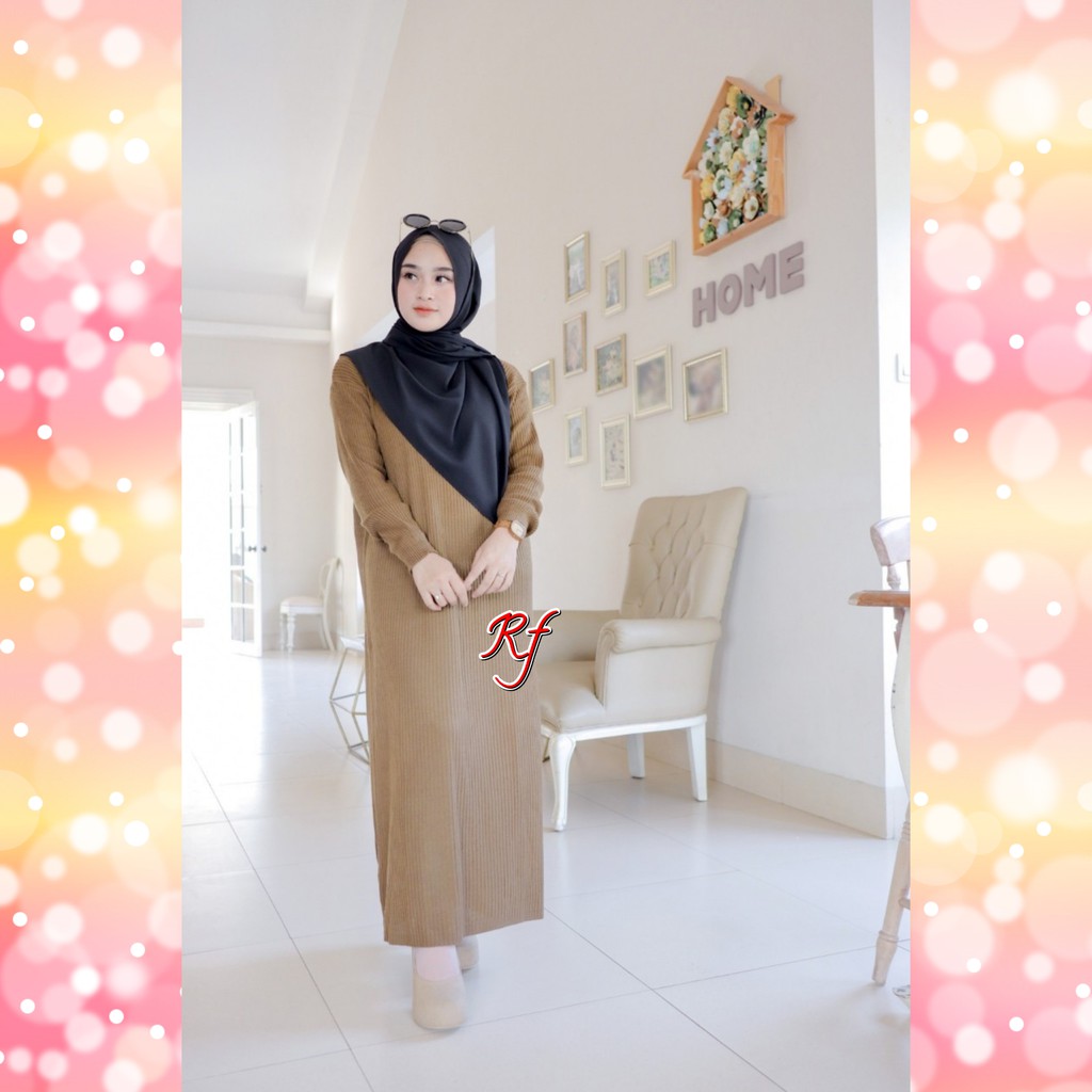 Dress boxi /long dress boxi /gamis rajut /dress rajut