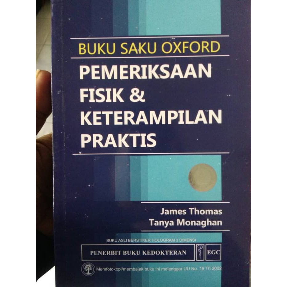 Buku Saku Oxford: Pemeriksaan Fisik & Keterampilan Praktik -James Thom