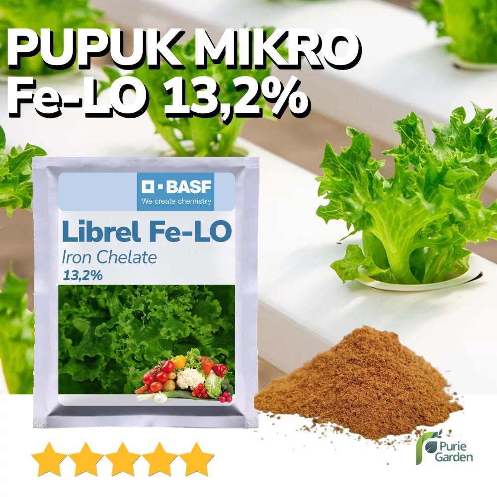 Pupuk Mikro FE-LO 13.2% Librel BASF 100 GRAM PG KDR