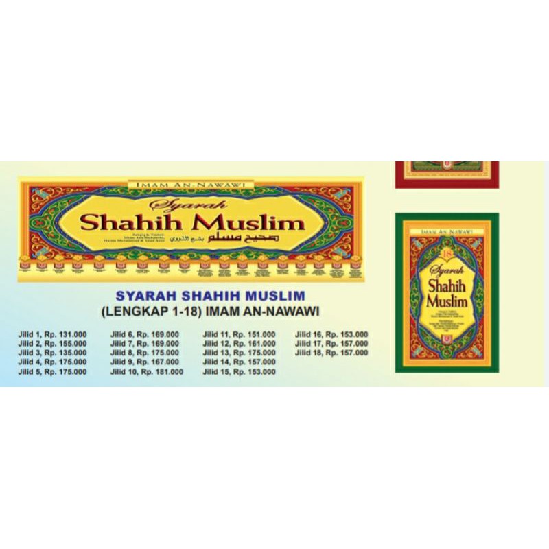 syarah shahih muslim 18 jilid