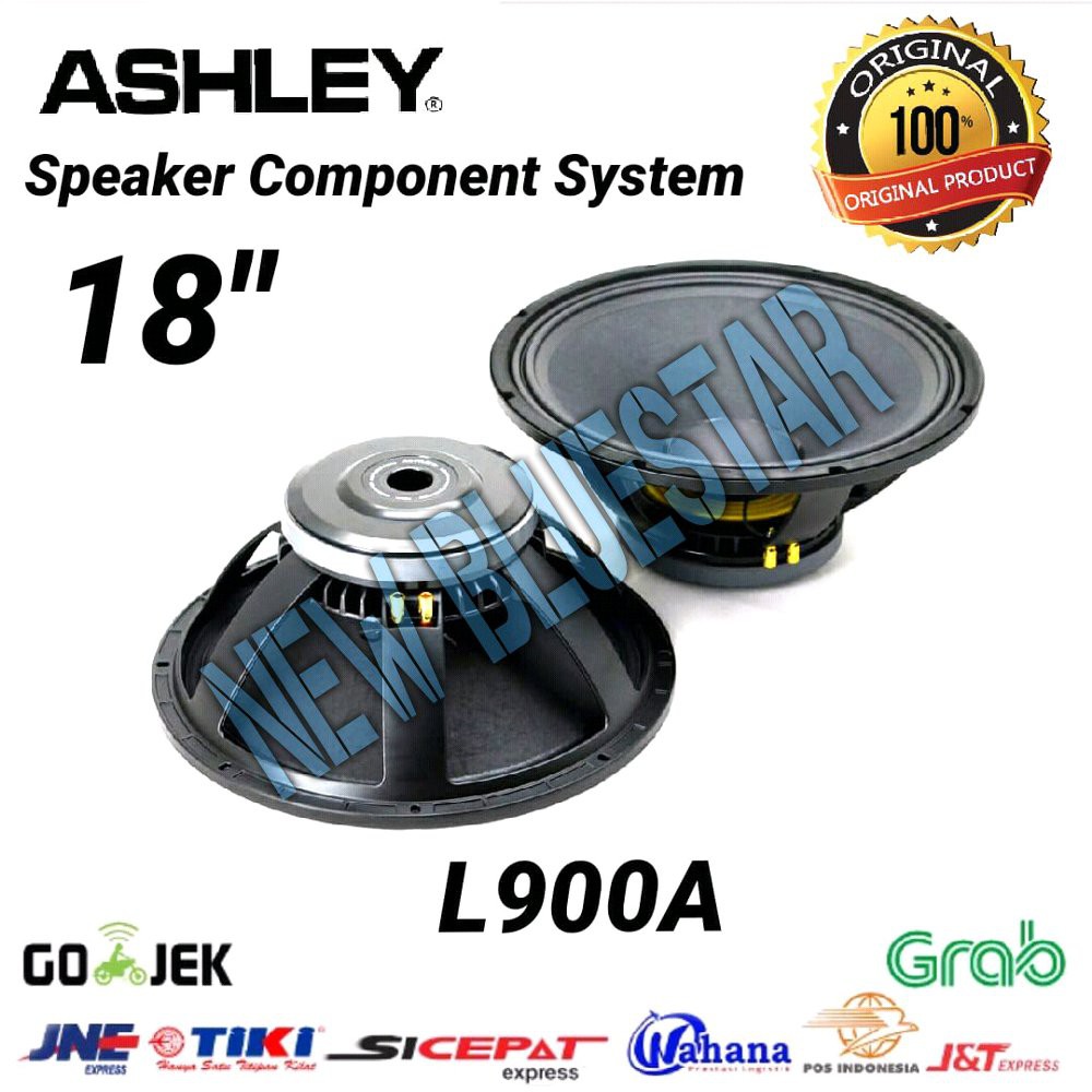 Speaker Component Ashley L900A Original Woofer 18 inch New BlueStar