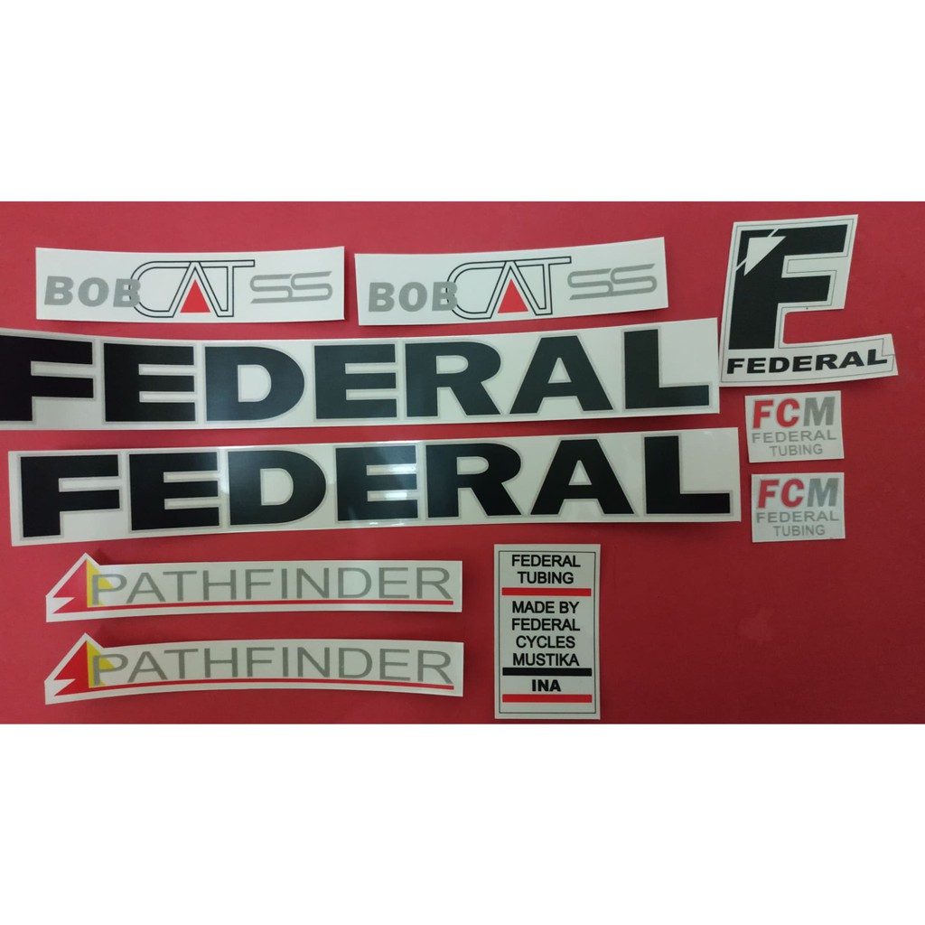 Decal Federal Bob Cat SS Pathfinder 2