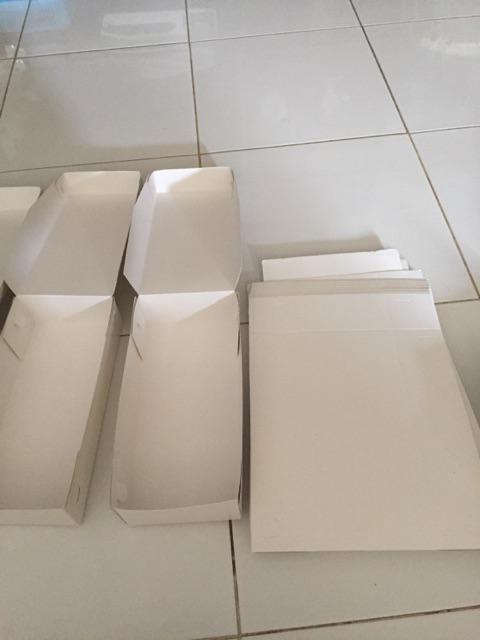 Box Kue Polos 22x10x5 Kotak Banana Nugget Kotak Kue Brownies