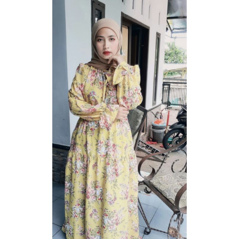 gamis extu bunga
