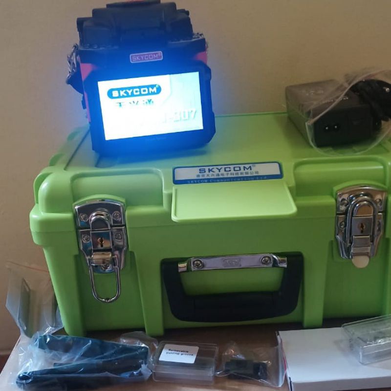 fusion Splicer Skycom t307/alat sambung fiber optic