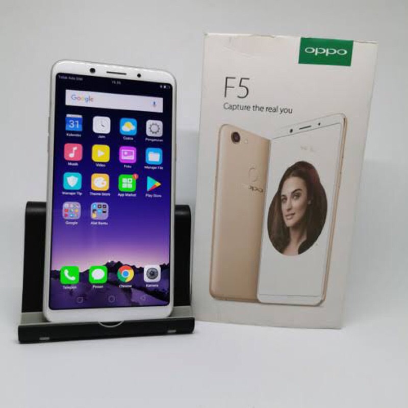 OPPO F5 ORI RAM 4/64GB BARU FULLSET SEGEL GARANSI 1TAHUN