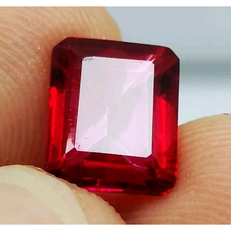 ASLI BATU PERMATA RED TOPAZ+MEMO