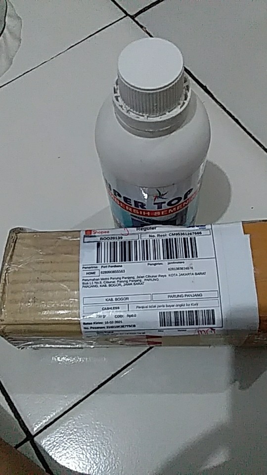 Pembersih Semen Dan Cat Super Top 99