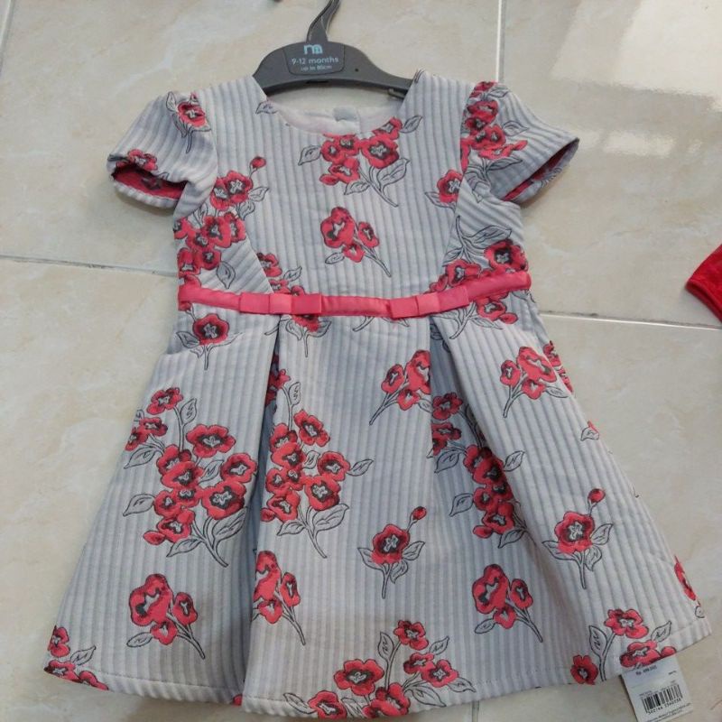 Preloved Dress Bayi Dress anak H&M Mothercare