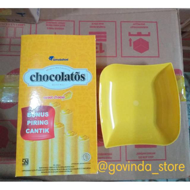 

COCOLATOS KEJU ISI 20PCS/BOX GRATIS 1PIRING CANTIK SETIAP PEMBELIAN 1BOX