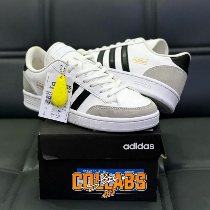 ADIDAS GRAND COURT SE WHITE BLACK