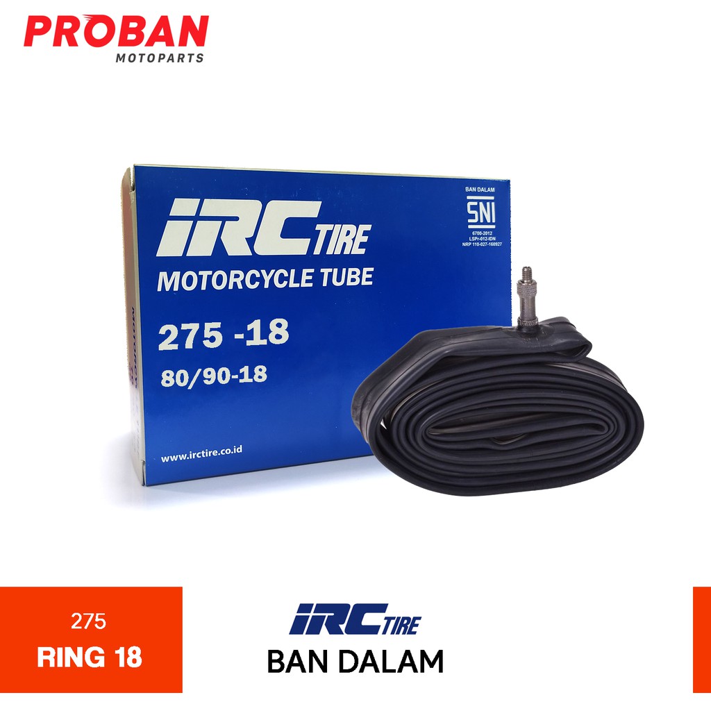 

IRC TUBE 275-18 Ban Dalam Motor