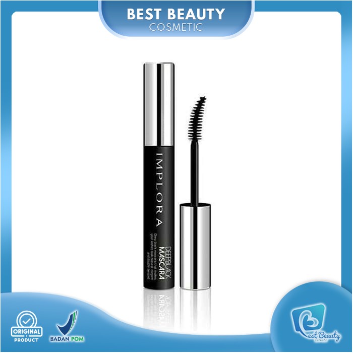 ★ BB ★ IMPLORA Deep Black Mascara Black BPOM / Maskara Implora - DEEP BLACK