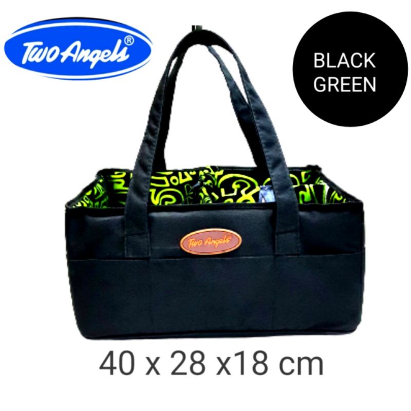 CTT01   Caddy Baby Bag  Caddy bag two angels   / multipurpose bag  /  tas perlengkapan baby / tas bayi / TAS MULTIGUNA MULTIFUNGSI